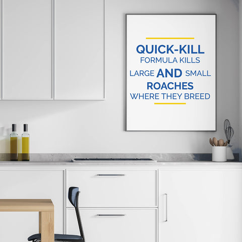 Kitchen-use setup showing Hot Shot bait in a discreet location