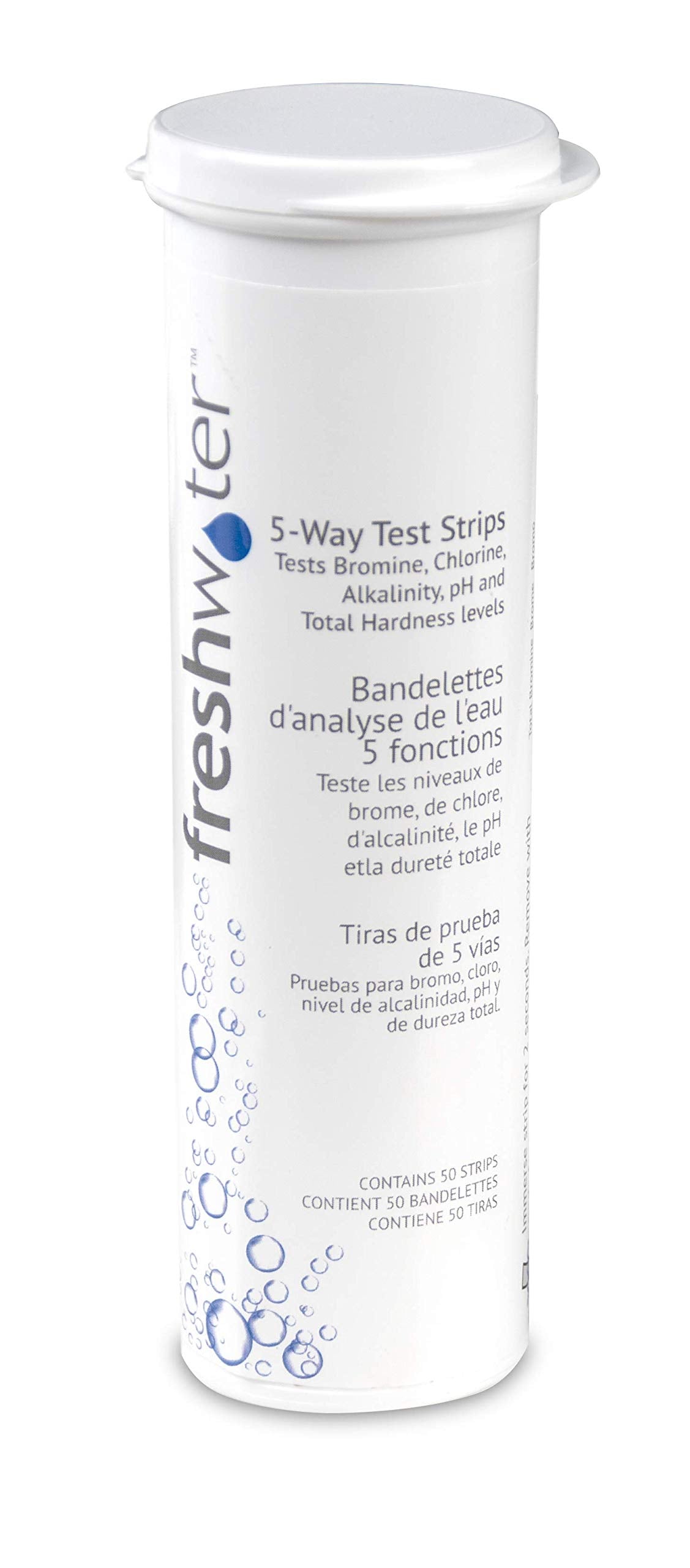 Hot Spring Freshwater Spa Test Strips simplify at-home spa water testing for balanced sanitizer and pH