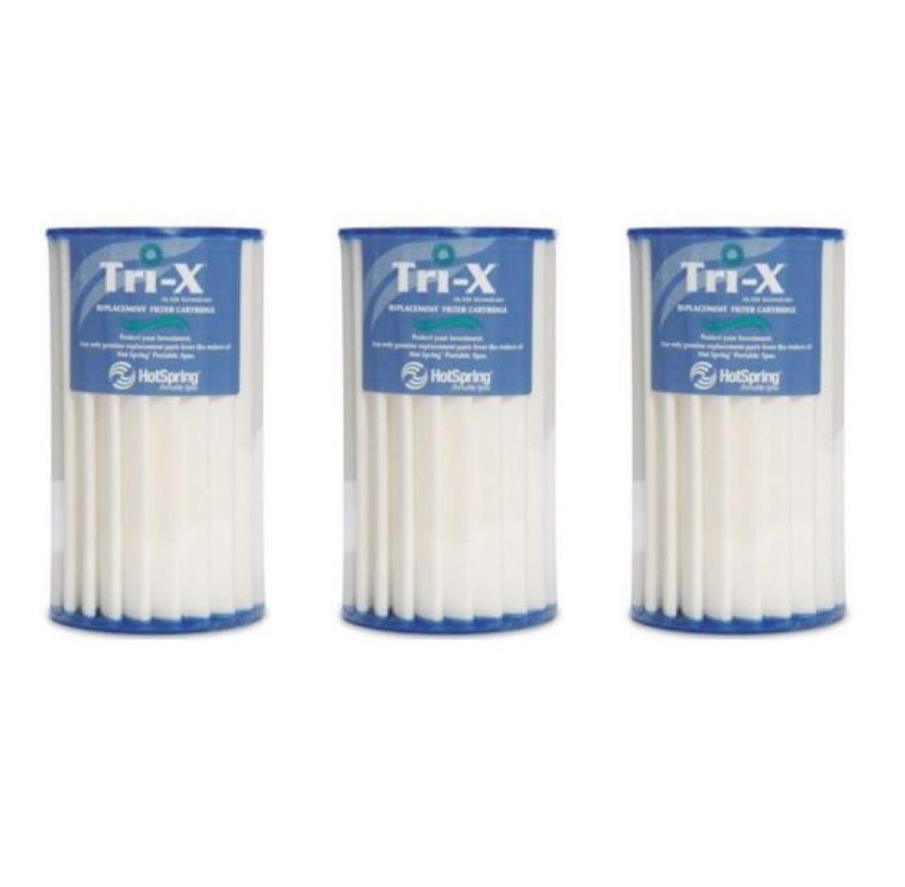 Hot Spring Jetsetter Tri-X filter set keeps spa water clear and clean for relaxing soaks