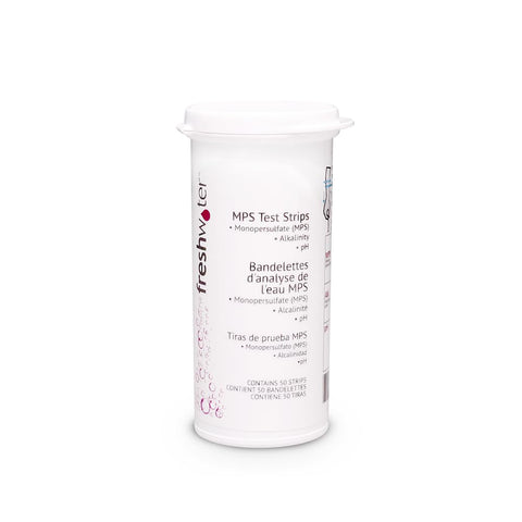 Hot Spring Spas Freshwater Test Strips usage guide enables quick, reliable water checks.