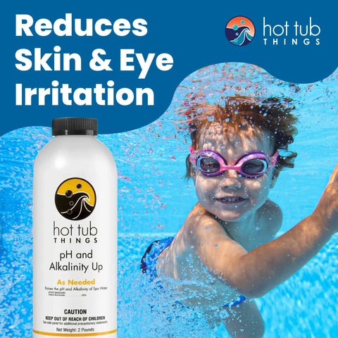 Hot Tub Things pool-ph-up balance supports versatile in-ground or portable setups.