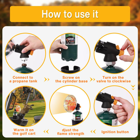 Hotdevil heater ideal for garages, patios, and camping setups