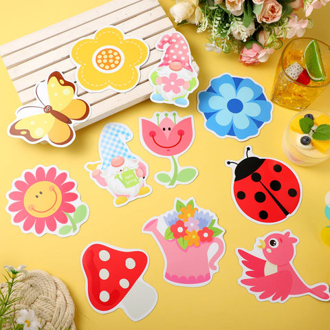Hoteam Cartoon hello spring magnets add cute flair to doors and cars