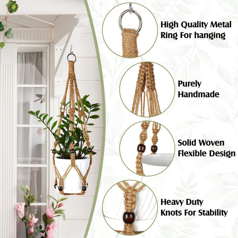 Hoteam 12-pack hangers with hooks included enable flexible wall or ceiling display.