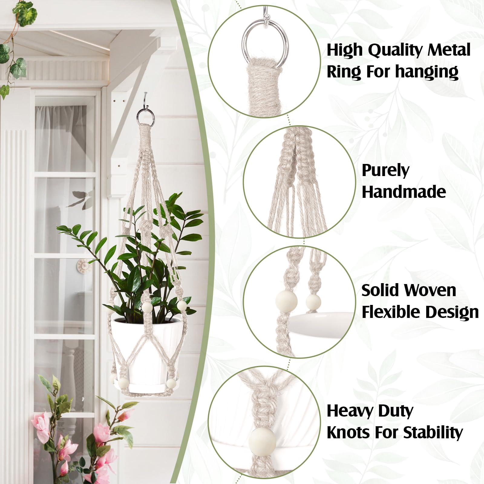 Hoteam multi-hook accessories for easy mounting anywhere.