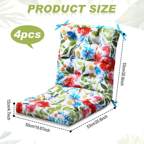 Hoteam seat cushion 20.8 x 19.7 inches for comfortable outdoor lounging