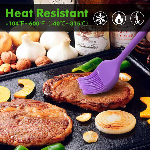 HOTEC basting brush in dishwasher-safe design for easy cleanup.