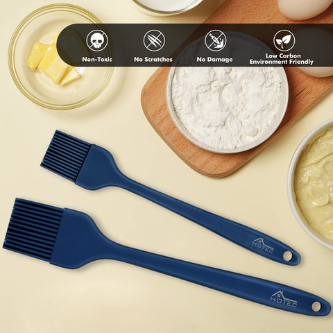 HOTEC basting brush heat resistance up to 660°F for high-heat cooking