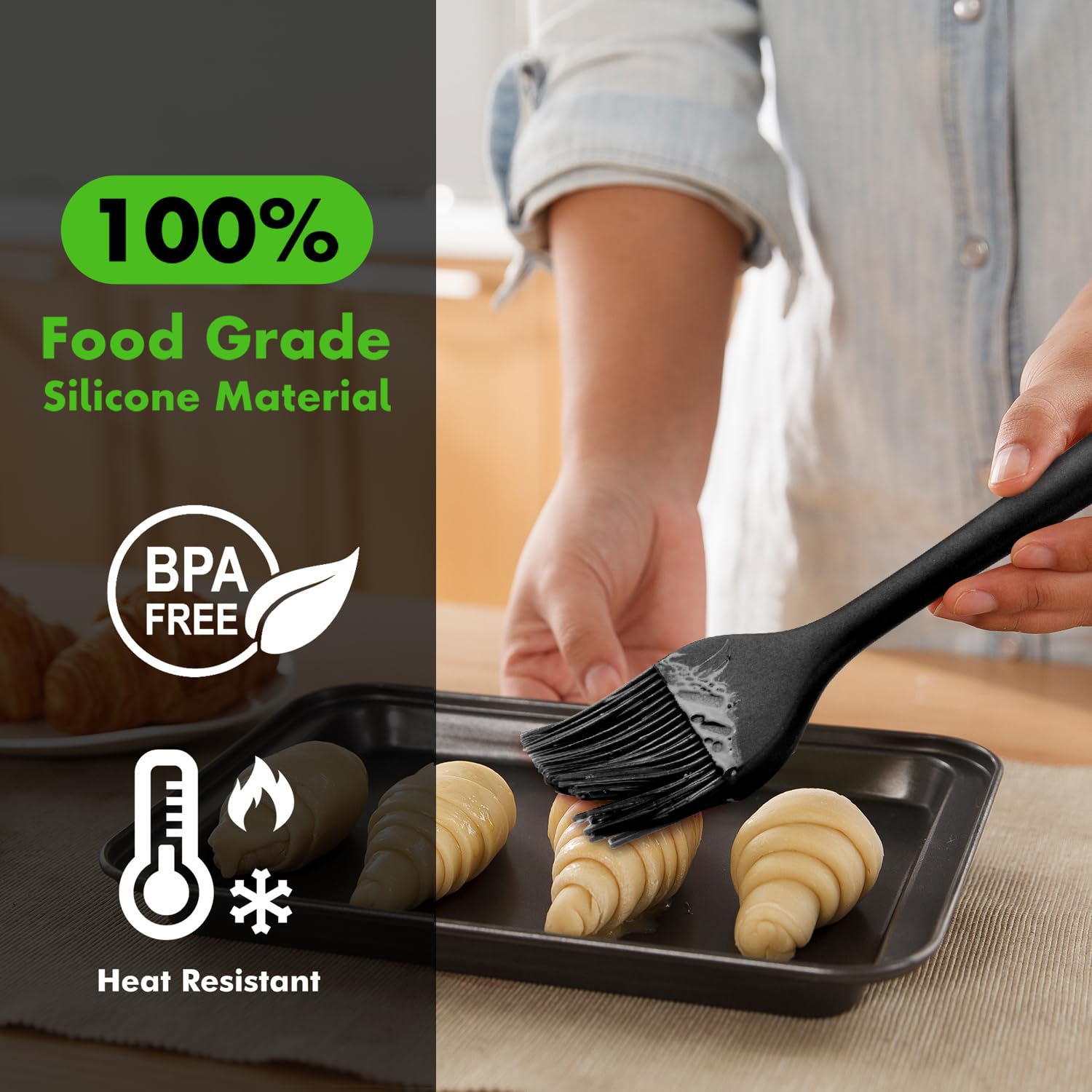 HOTEC close-up shows durable silicone bristles that don’t shed