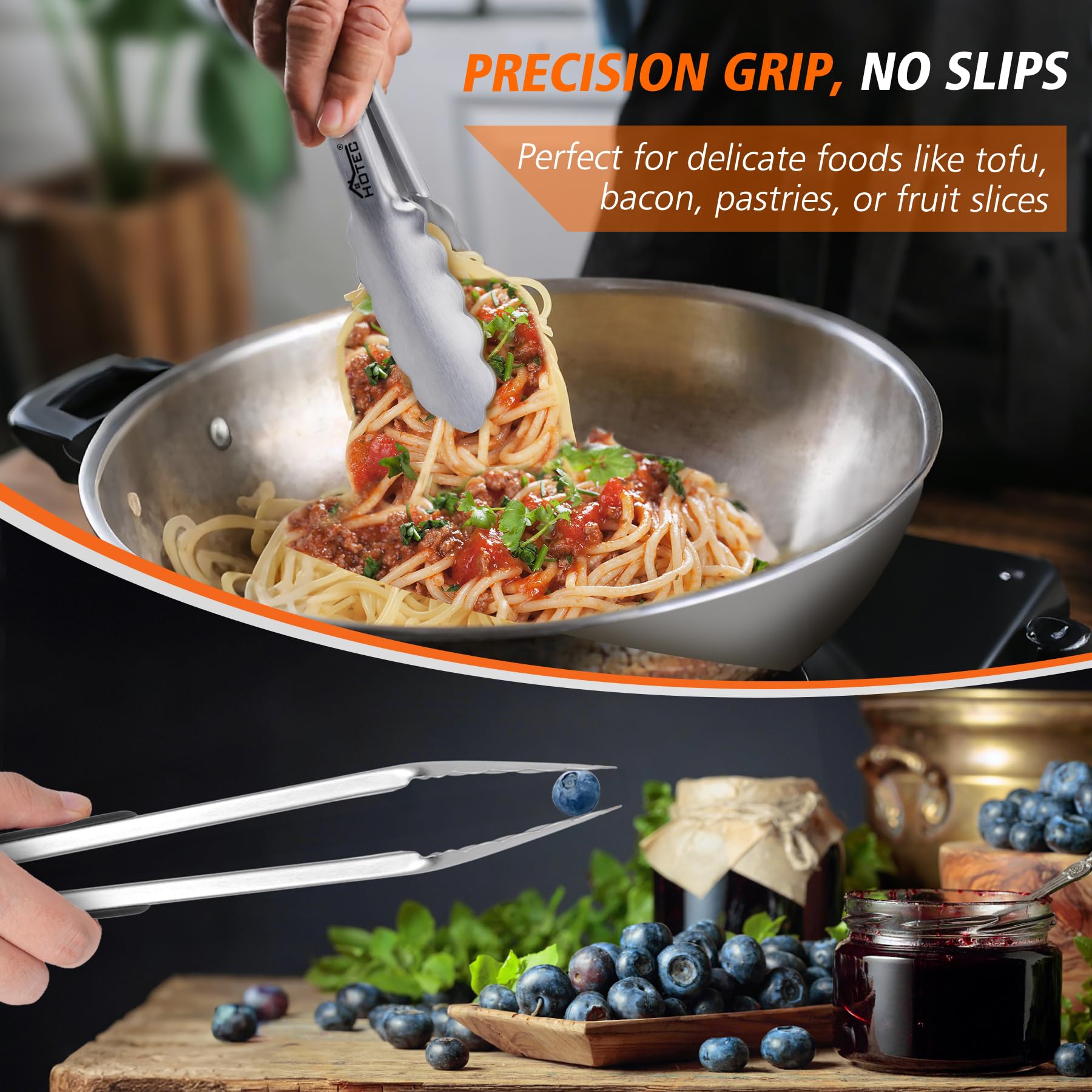 Hotec safety-shielded handle reduces risk of burns during use
