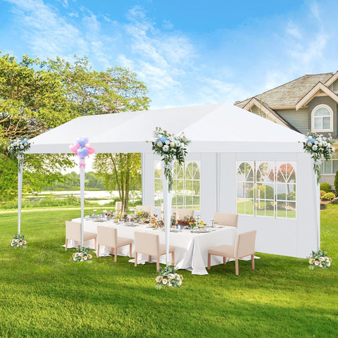 Hoteel removable sidewalls provide privacy and weather protection