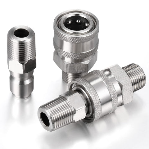 Hotop 3/8 inch size label on kit, ensuring correct fit before connect.