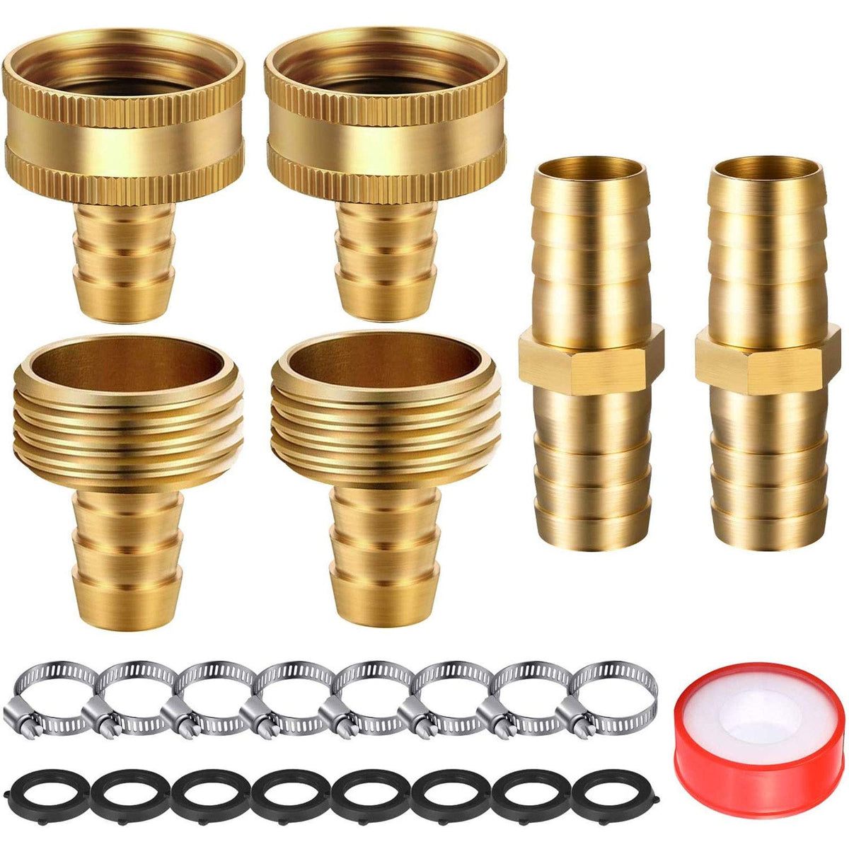 Hotop 4-set garden hose repair kit for quick on-site fixes
