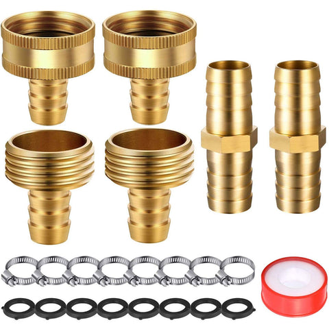 Hotop 4-set garden hose repair kit for quick on-site fixes