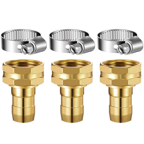 Hotop aluminum hose connector clamp for secure quick connections