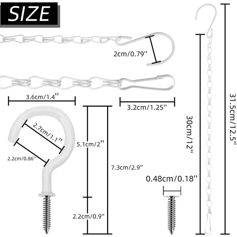 Hotop bird feeder hanger keeps feeders visible while saving space.
