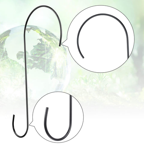 Hotop bird feeder hook on a tree branch demonstrates sturdy garden support.