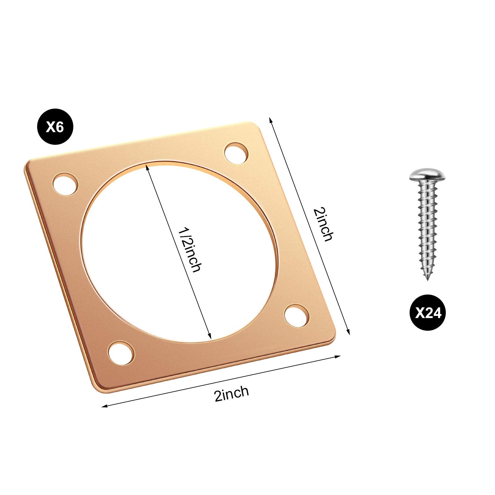 Hotop opening-diameter-1-5-inches guard fits standard bluebird house entrances.