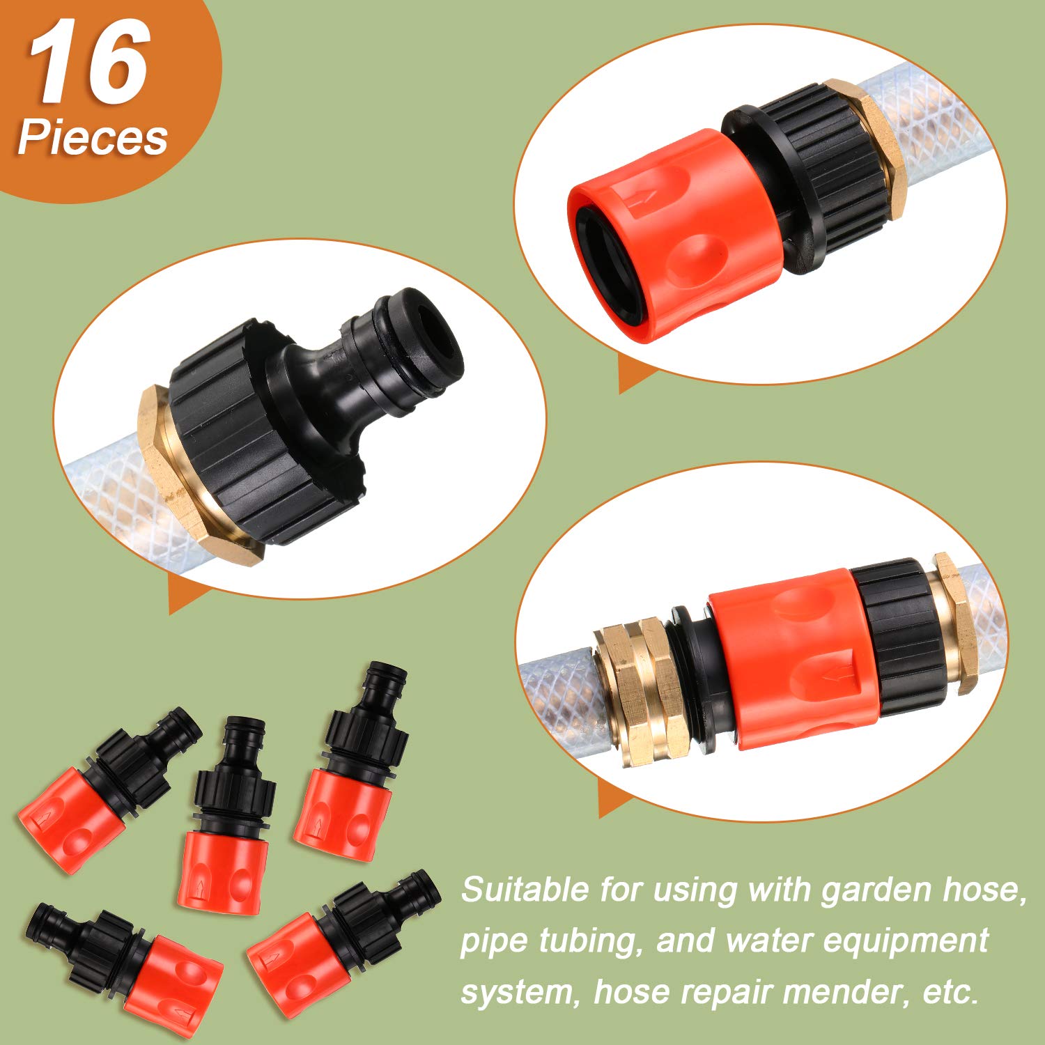 Hotop wear-resistant plastic fittings designed for durable outdoor use.