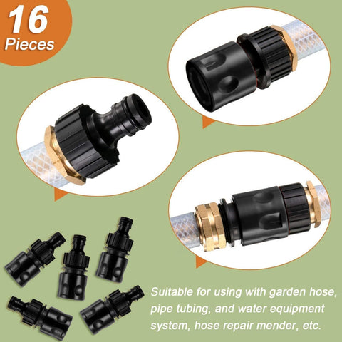 Hotop male hose-end adapter close-up with simple installation.