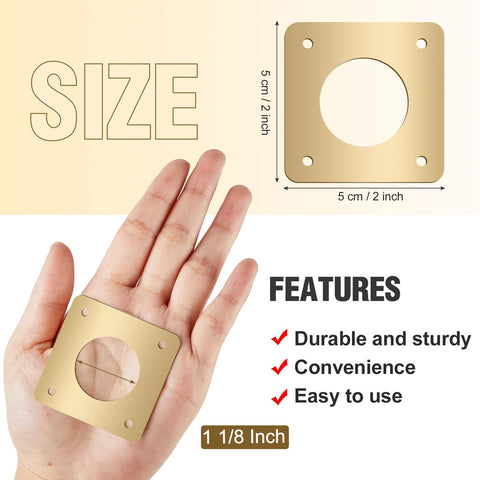 Hotop opening protector 1-1/8 inch for birdhouse secures the entrance against chewers.