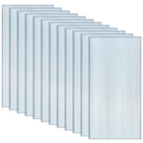 Hotop polycarbonate greenhouse panels provide durable front-view coverage for your greenhouse.