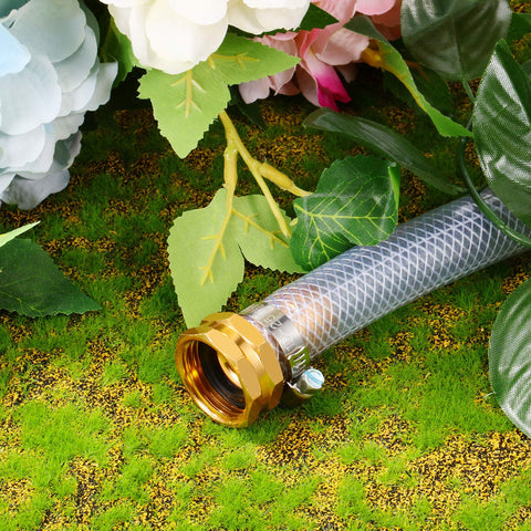 Hotop quick-connect hose adapter attached to standard hose