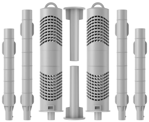 HOTSPRING HOTUB mineral silver ion sticks set of two gray for crystal-clear spa water