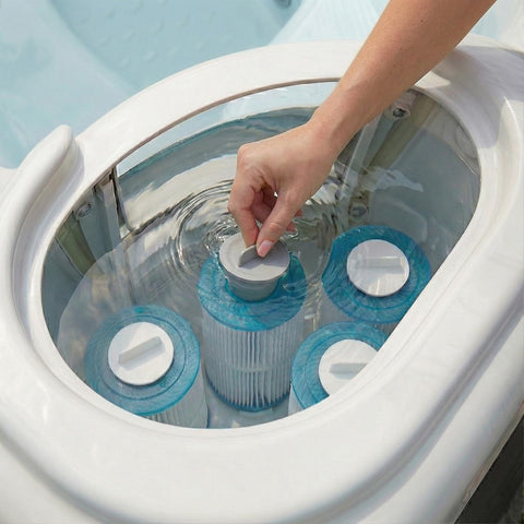 HOTUBJOY keeps debris out and stops small items from reaching pumps or heater.