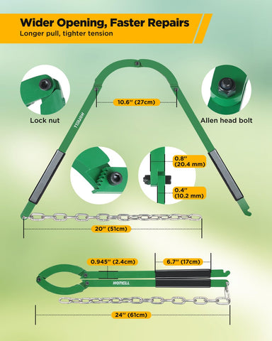 HOTYELL high-carbon steel construction provides reliable performance under demanding outdoor use.