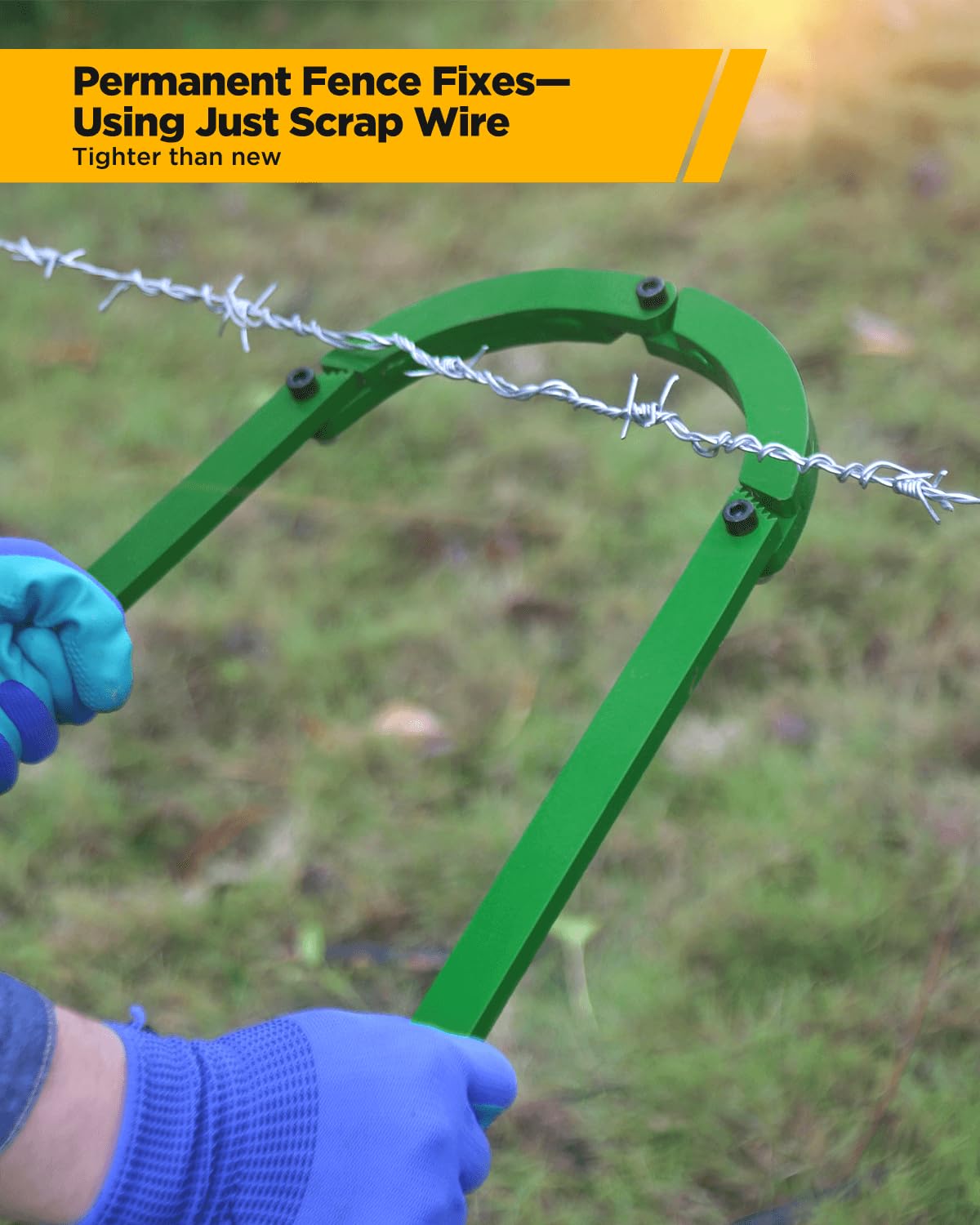 HOTYELL fence repair tool kit supports quick, on-site fence fixes.