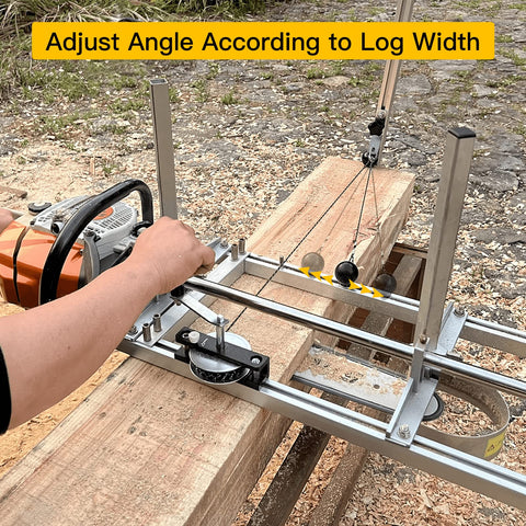 HOTYELL upgraded lever arm tilts automatically to protect the chain during use.