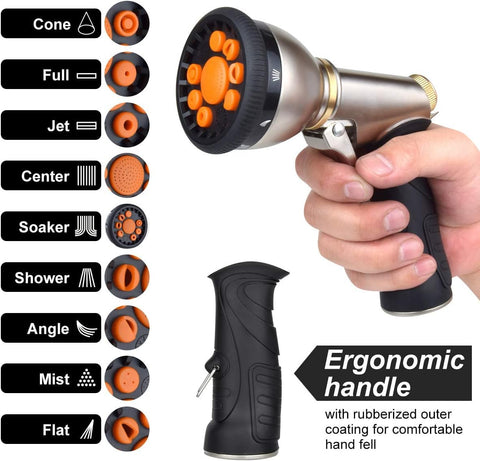 HouGariee car wash nozzle in action for powerful cleaning and rinsing