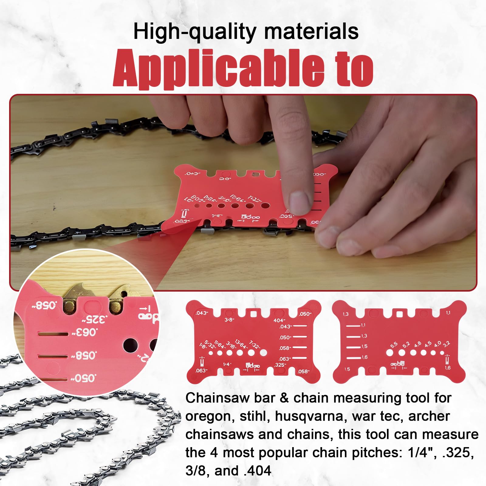 Houoto 556418 durable plastic construction ensures longevity during frequent maintenance