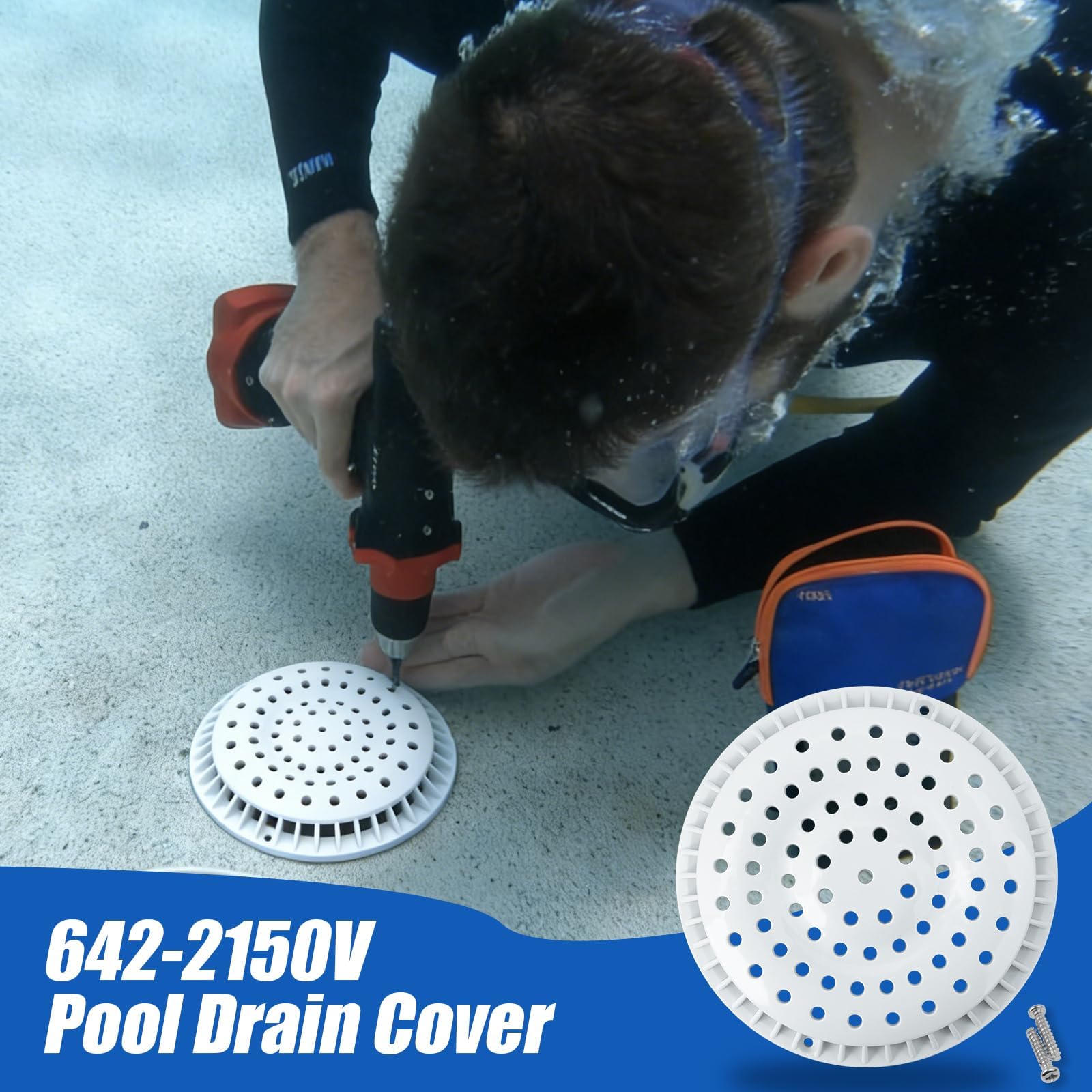 Houoto 642-2150V durable UV-resistant plastic resists chlorine and sun exposure