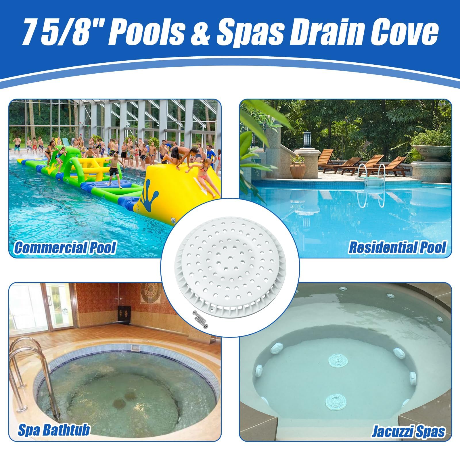 Houoto 642-2150V screws included for quick installation
