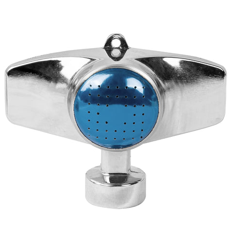 Hourleey 360-degree metal spot sprinkler in action for even coverage