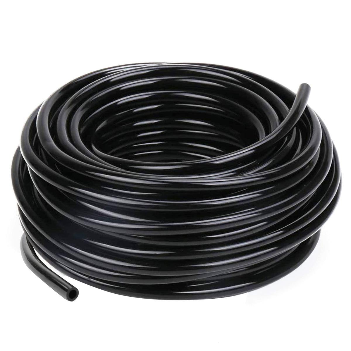 Hourleey 50ft drip tubing for easy outdoor garden irrigation.