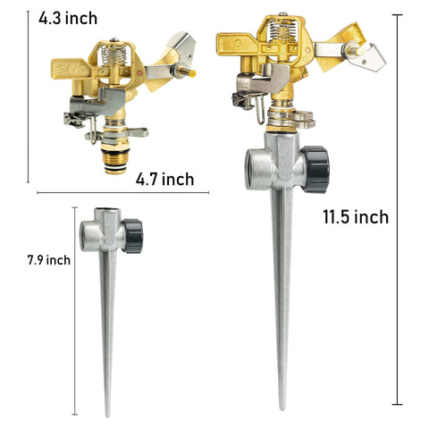 Hourleey aluminum alloy spike base providing sturdy ground attachment
