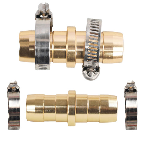 Hourleey aluminum straight connector illustrating corrosion-resistant durability.