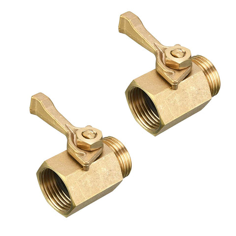 Hourleey ergonomic brass handle enables comfortable water flow control