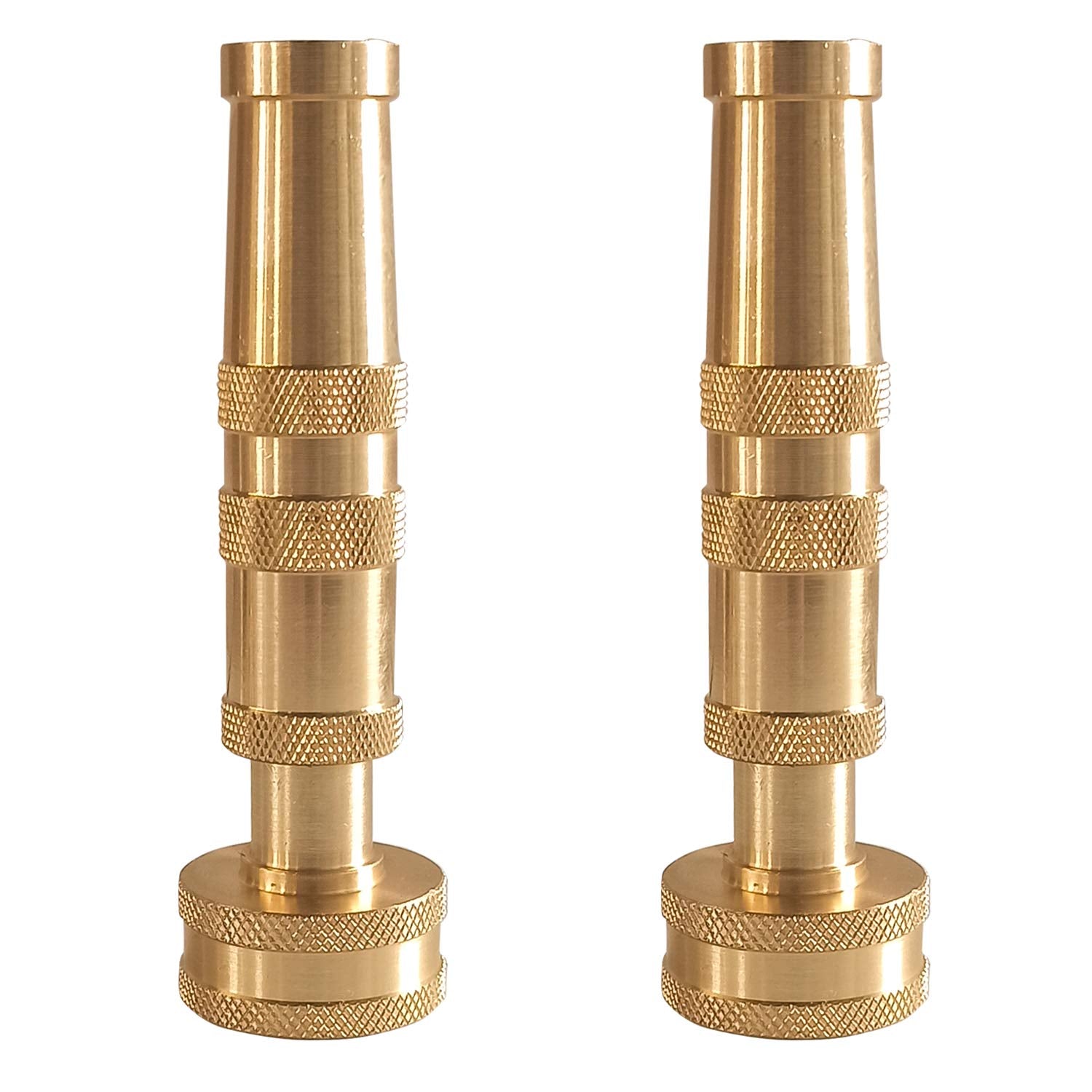 Hourleey brass hose nozzle offers durable heavy-duty performance for outdoor tasks