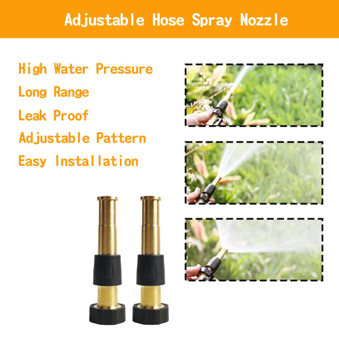 Hourleey cone jet setting delivers strong, focused spray.