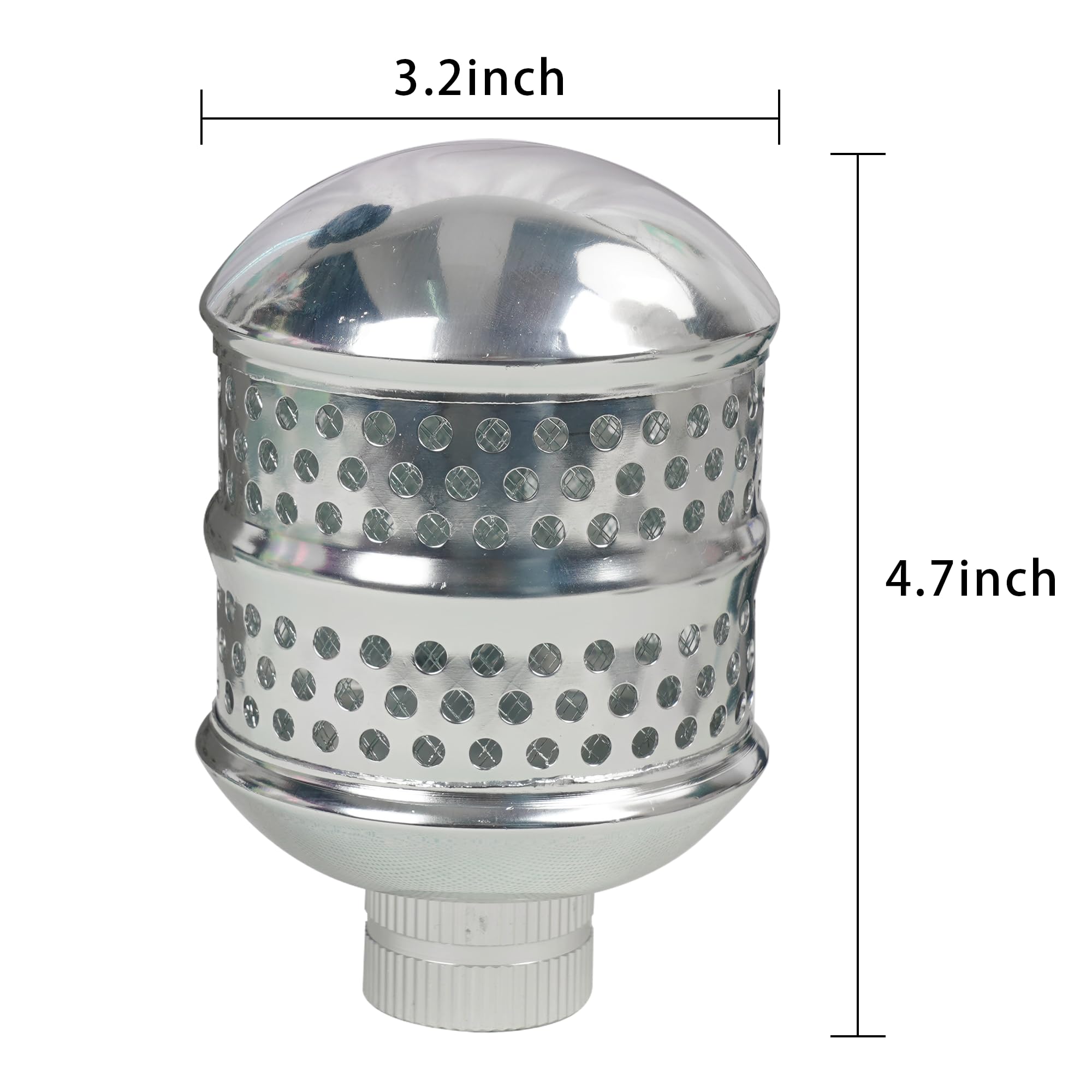 Hourleey bubbler sprinkler head delivering root zone watering