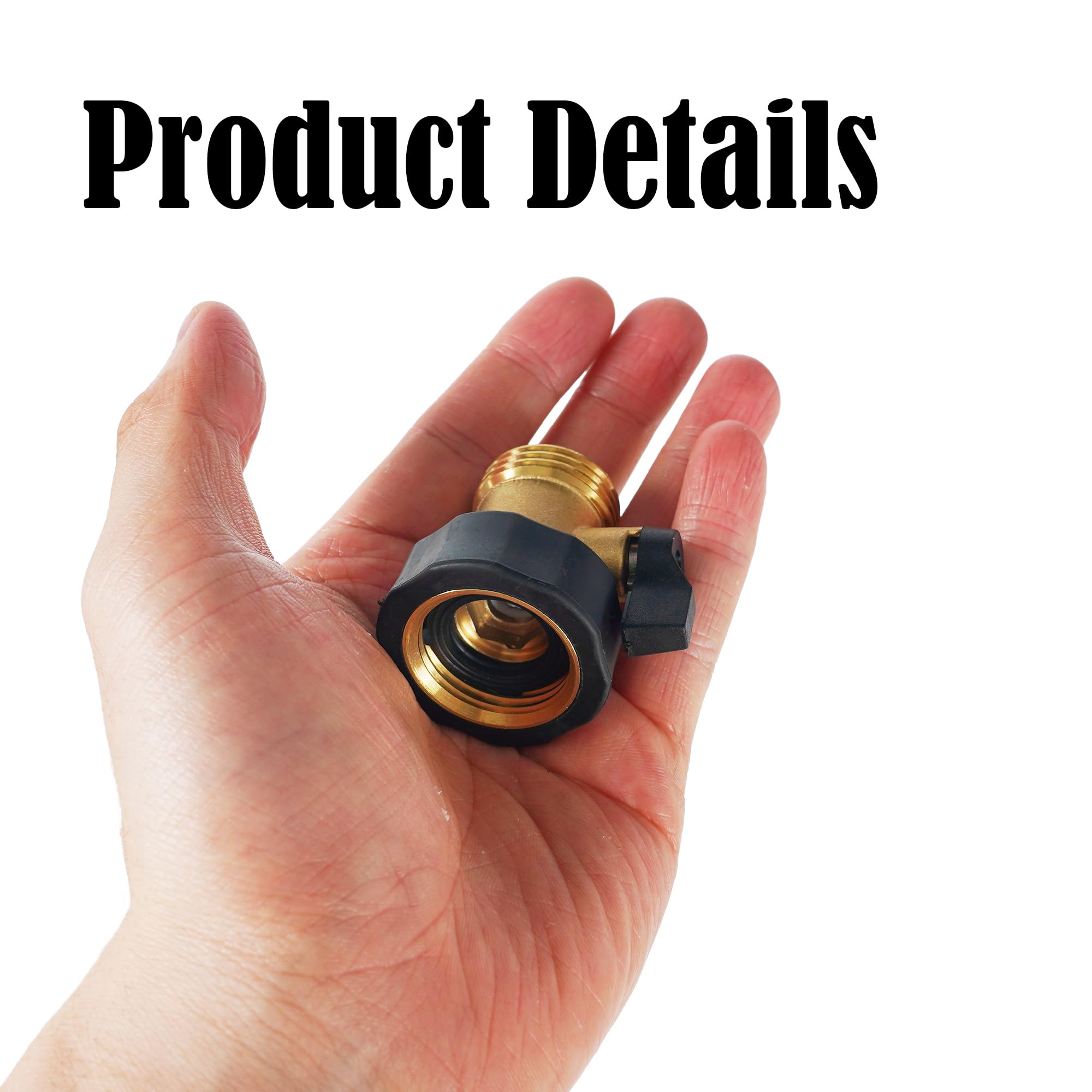 Hourleey valve demonstrates smooth flow adjustment for precise watering.