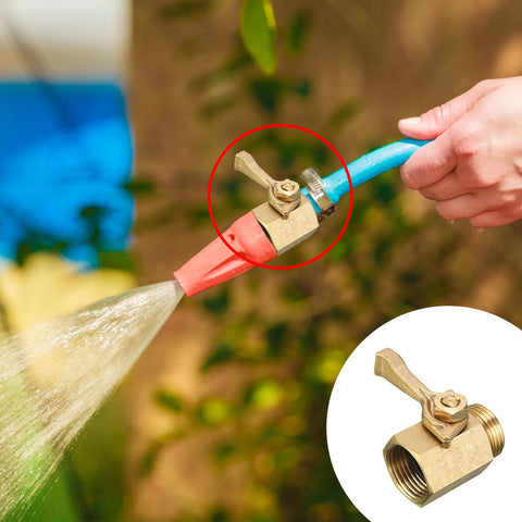 Hourleey easy to use garden valve supports precise watering tasks