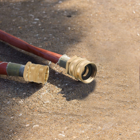 Hourleey female-to-female adapter helps reconnect hoses effortlessly.