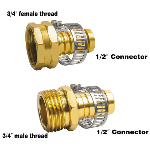 Hourleey male-female connector enables quick hose end repairs