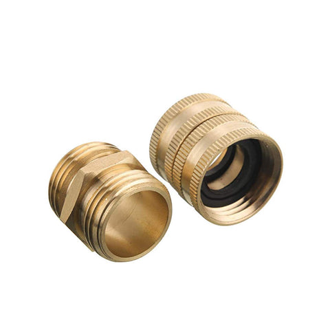 Hourleey male-to-male adapter offers flexible hose configurations.