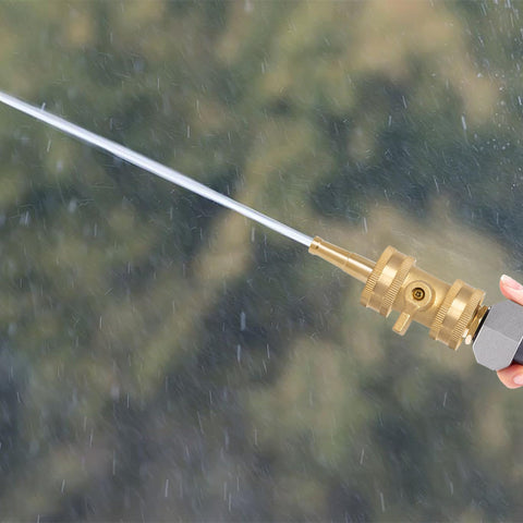 Hourleey multi-purpose nozzle ideal for garden, deck, and driveway cleaning
